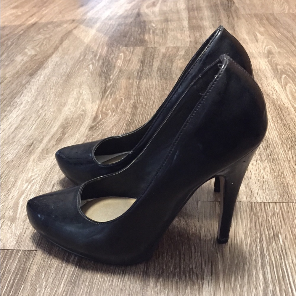 Black heels